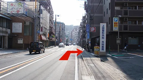 上田整形外科付近